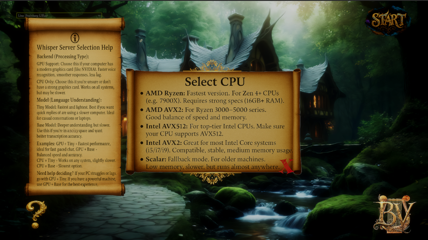 AI Companion interface 2
